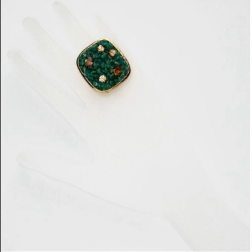 Sparkling Sage | Ring | Turquoise Amazonite Ring - Picture 14 of 15